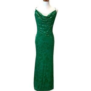 Runaway the Label Dress 12 Long Formal Maxi Y2K Large Gown Party St Patricks
